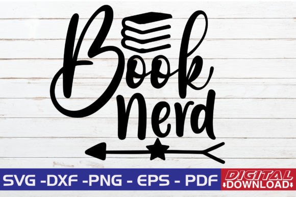 Download Book Nerd SVG Design - Book nerd svg Collection