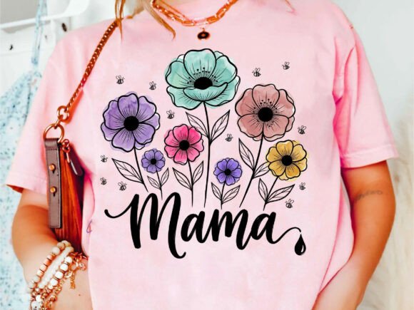 Download Mama Floral Sublimation Mother's Day PNG - Floral sublimation Collection
