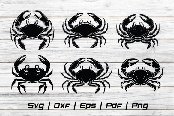 Download Crab Svg Silhouette Cut File - Silhouette Collection