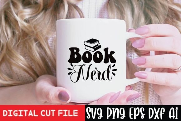 Download Book Nerd SVG Design - Book nerd svg Collection