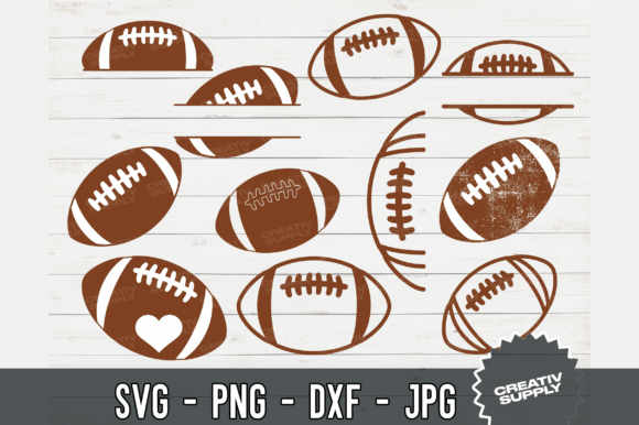 Download Football Svg Bundle Sports Silhouette - Silhouette Collection