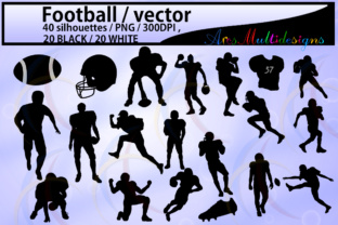 Download Football Silhouette - Silhouette Collection